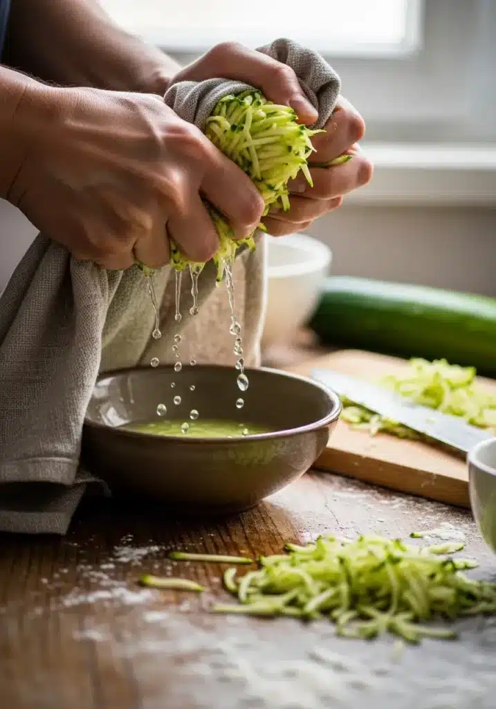 Torta de abobrinha com queijo low carb
