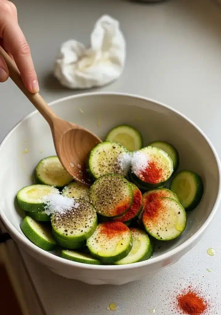 receita de abobrinha na air fryer