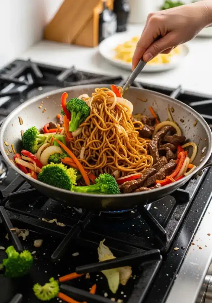 Yakisoba de Carne