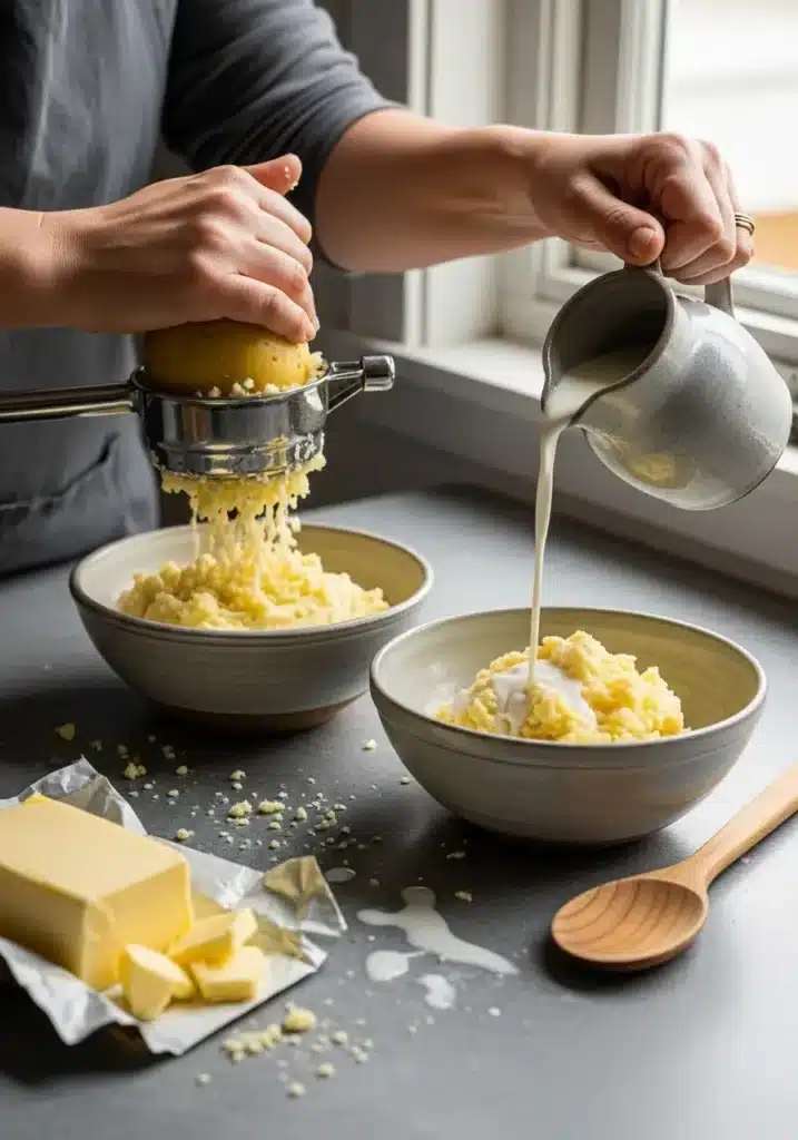 escondidinho de frango com requeijão