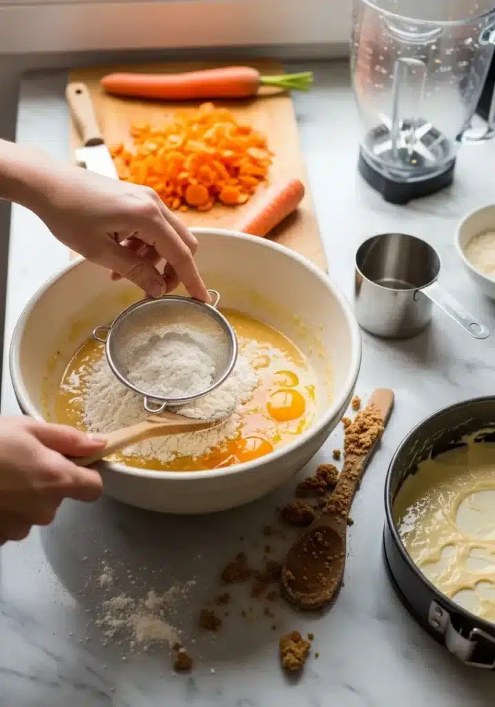 Cheesecake de Bolo de Cenoura