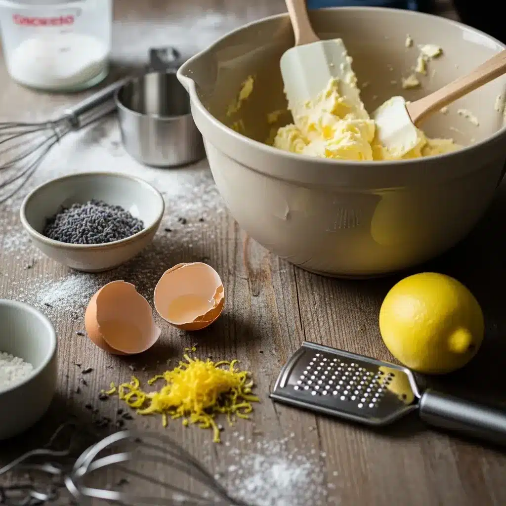 Biscoitos de Limão e Lavanda