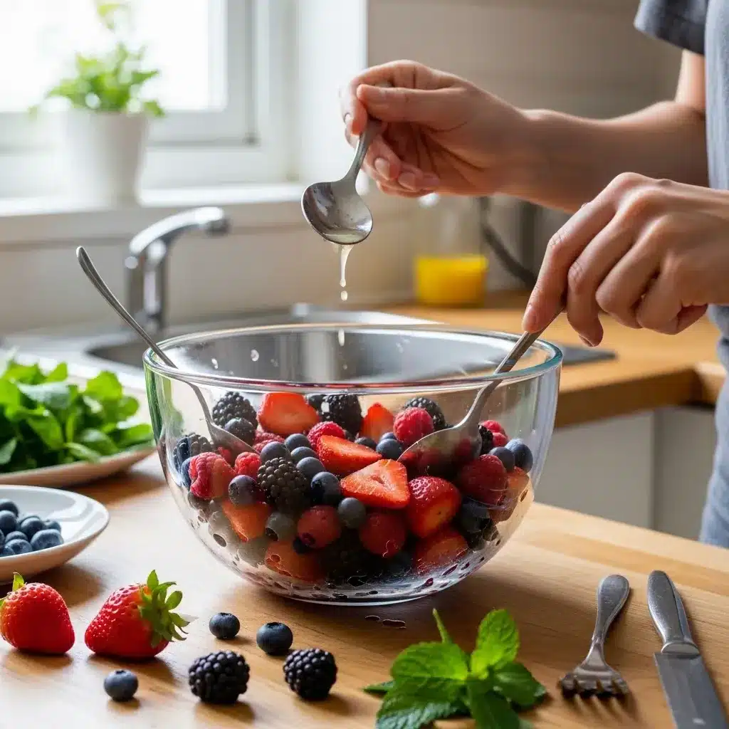 Salada de Frutas Vermelhas