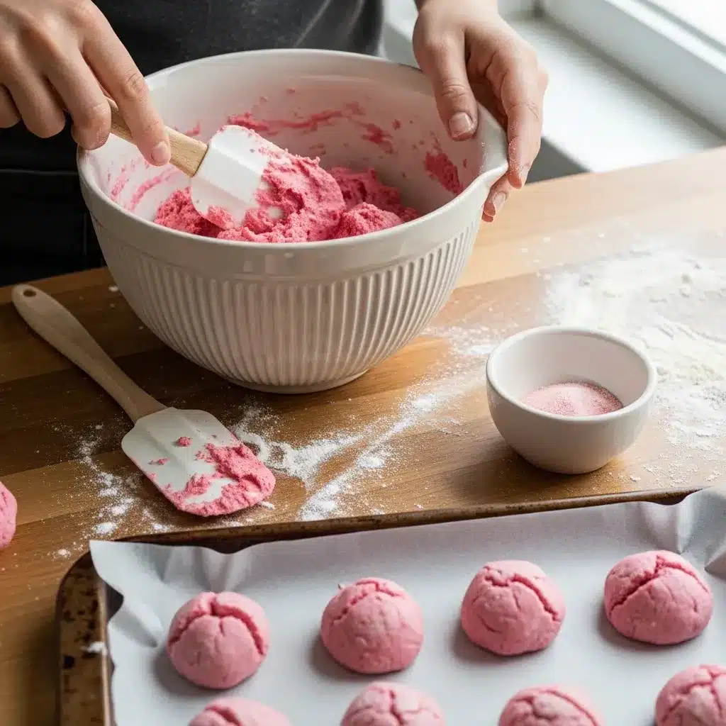 Biscoito de Limonada de Morango
