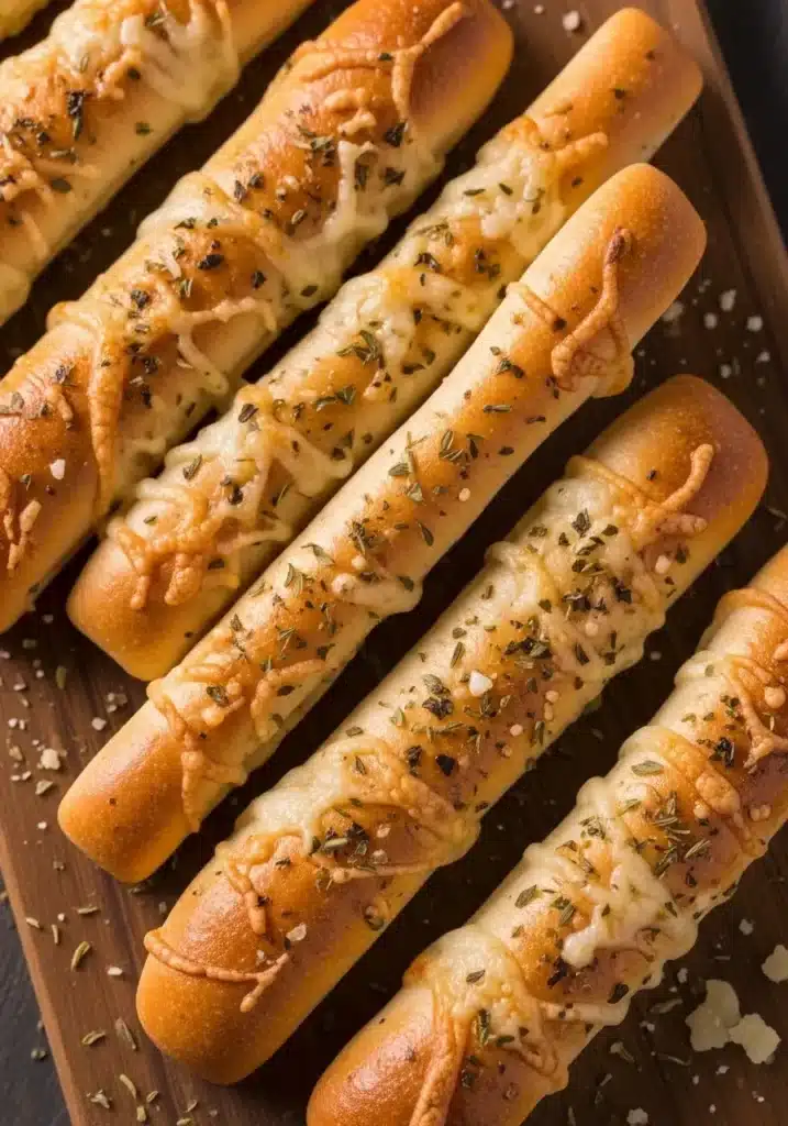 Grissines de Orégano e Queijo