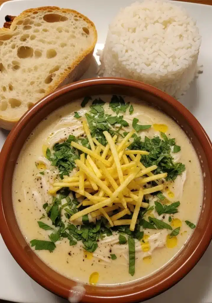 crema de pollo casera cremosa
