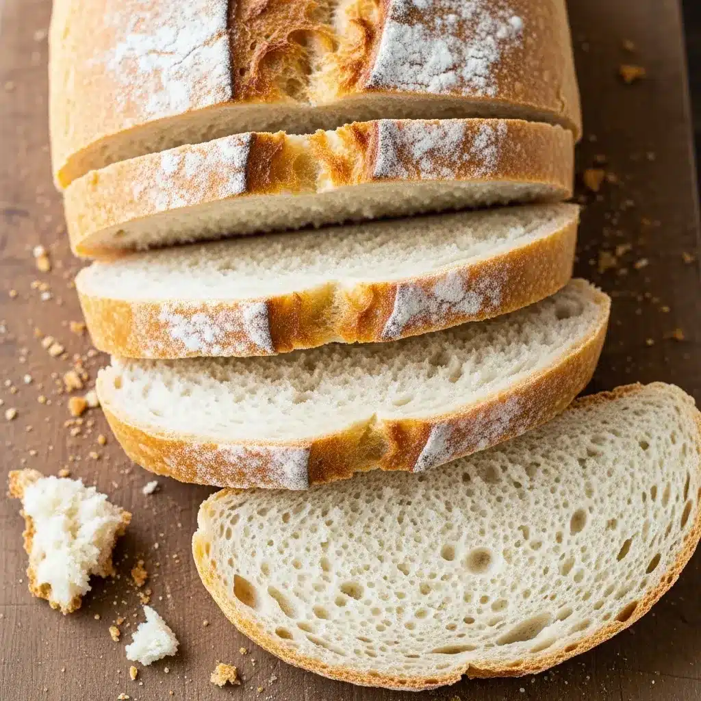 Receita de pão branco Amish