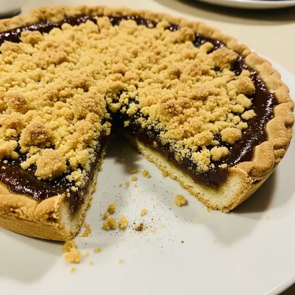 Receita de torta Amish Shoo Fly