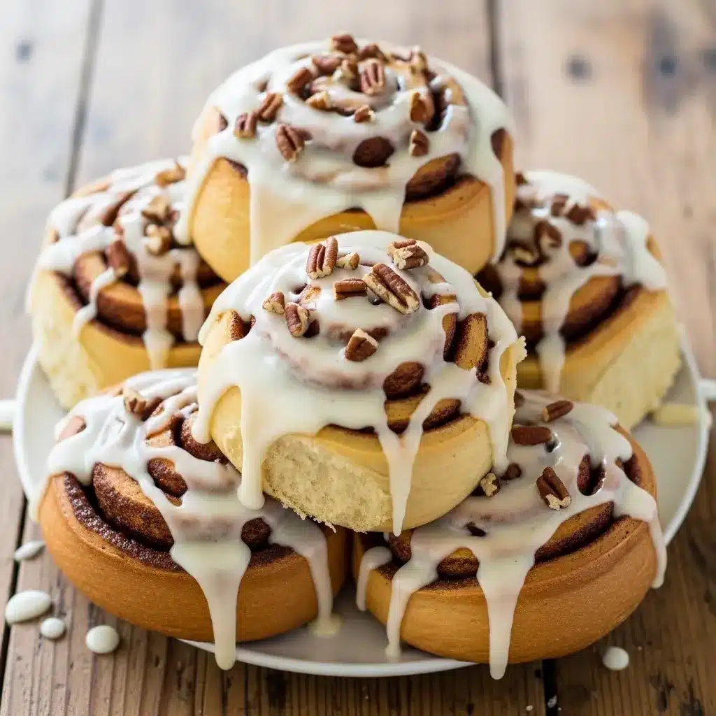 Receita de pãezinhos de canela Amish