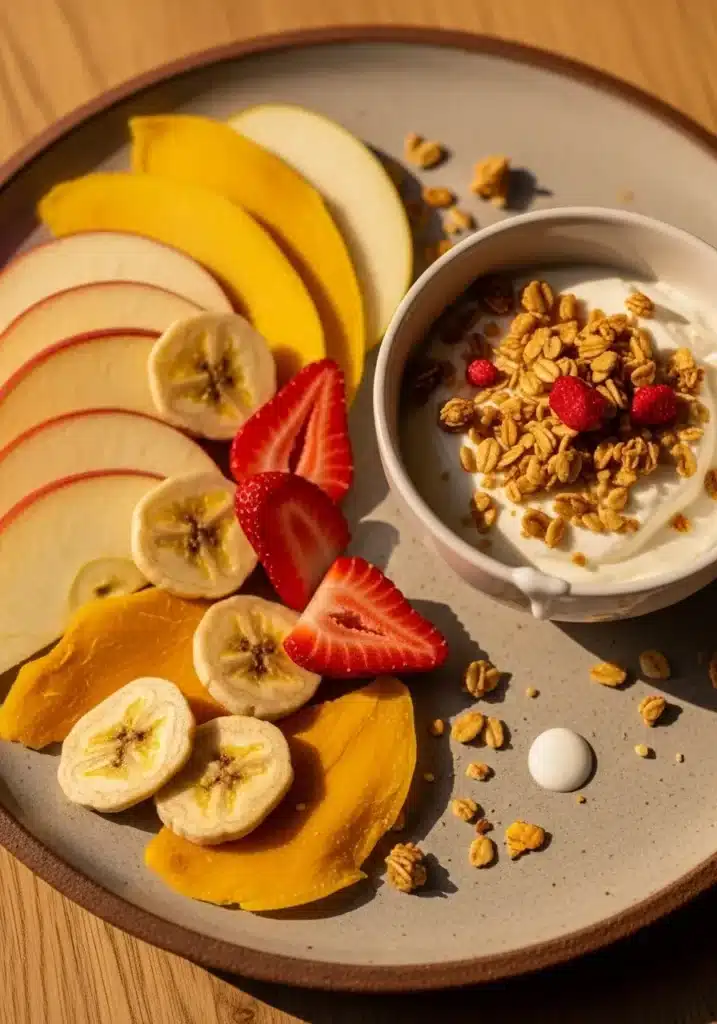 como desidratar frutas na air fryer