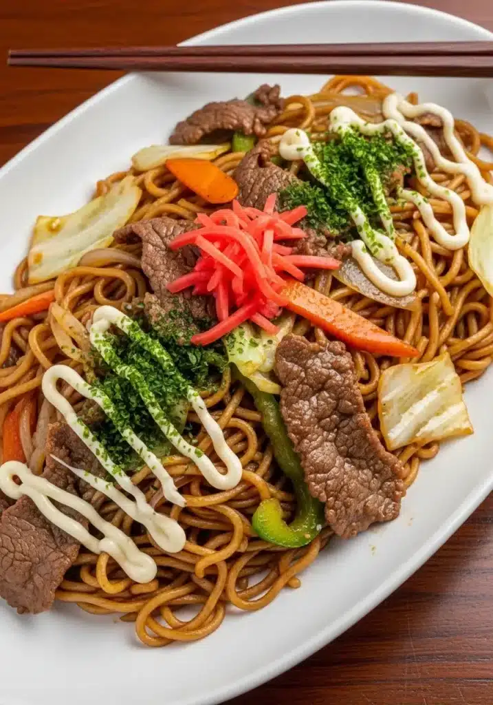 Yakisoba de Carne