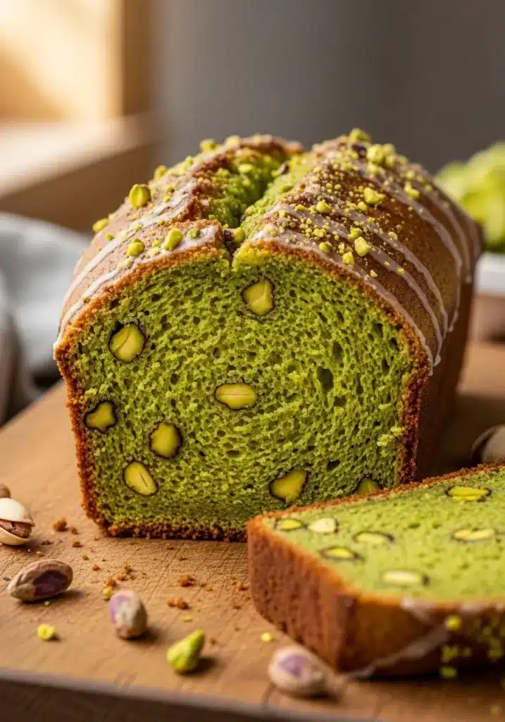 receita de pão de pistache