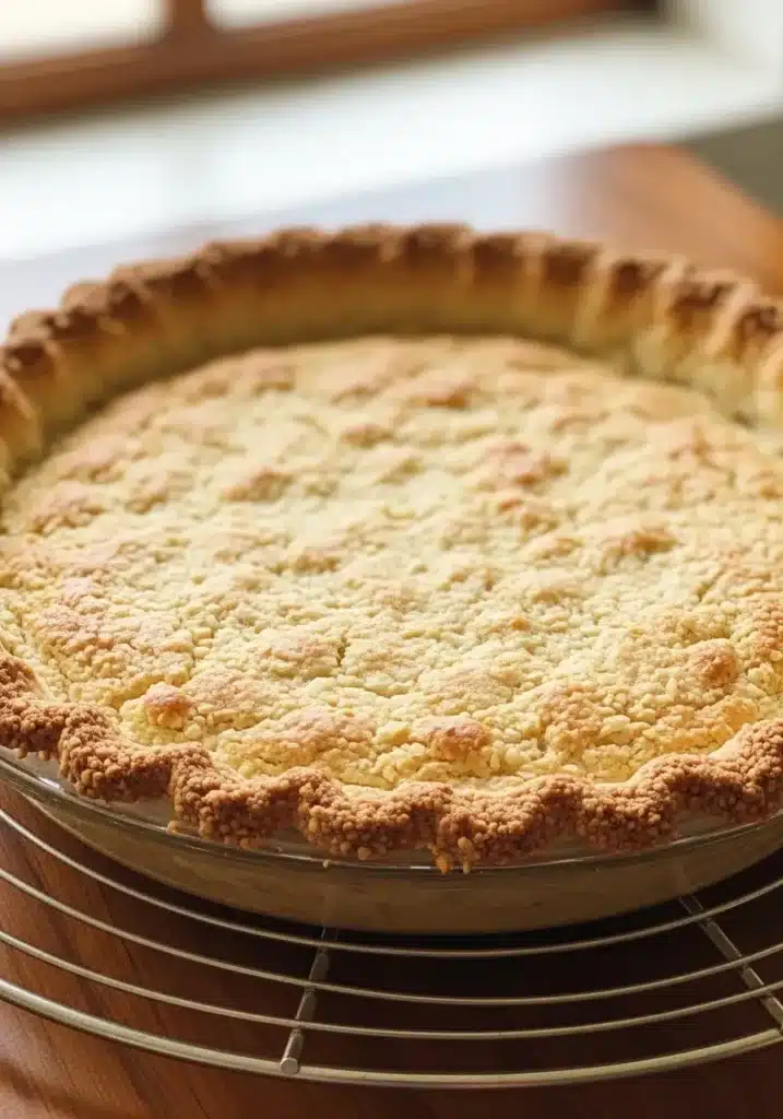 Massa de torta com farinha de amêndoa