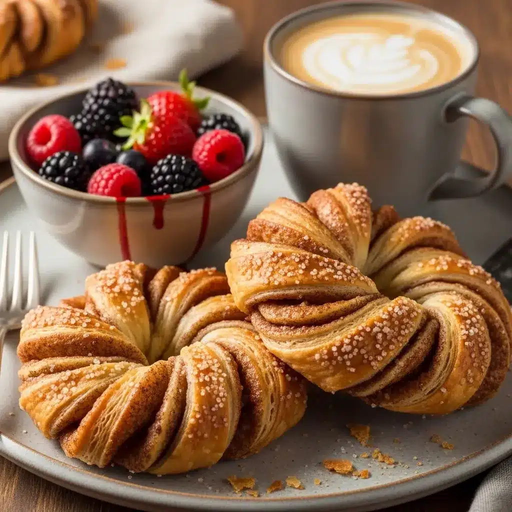 Receita de Cruffins Folhados de Canela Sem Glúten