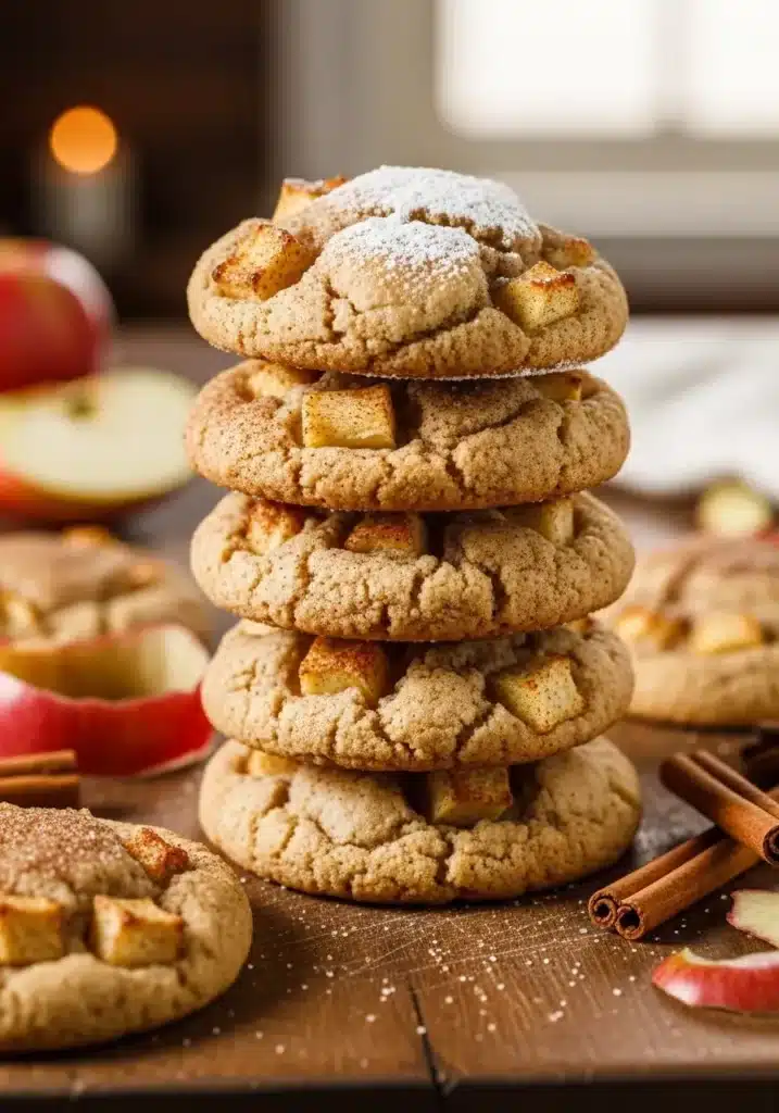 Bolachas de Canela e Maçã