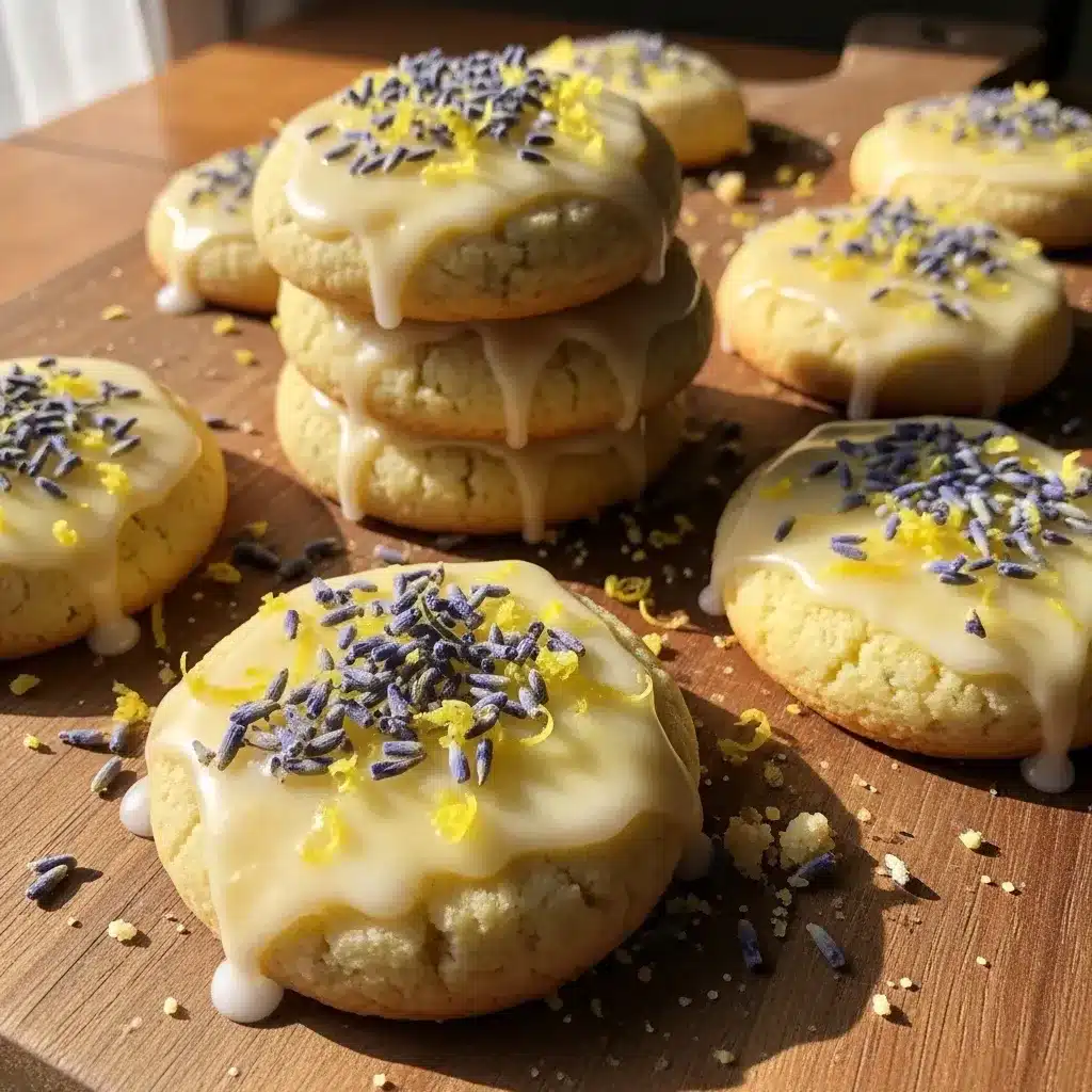 Biscoitos de Limão e Lavanda