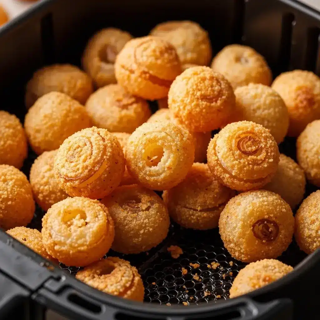 Cebolas Mini Crocantes na Air Fryer