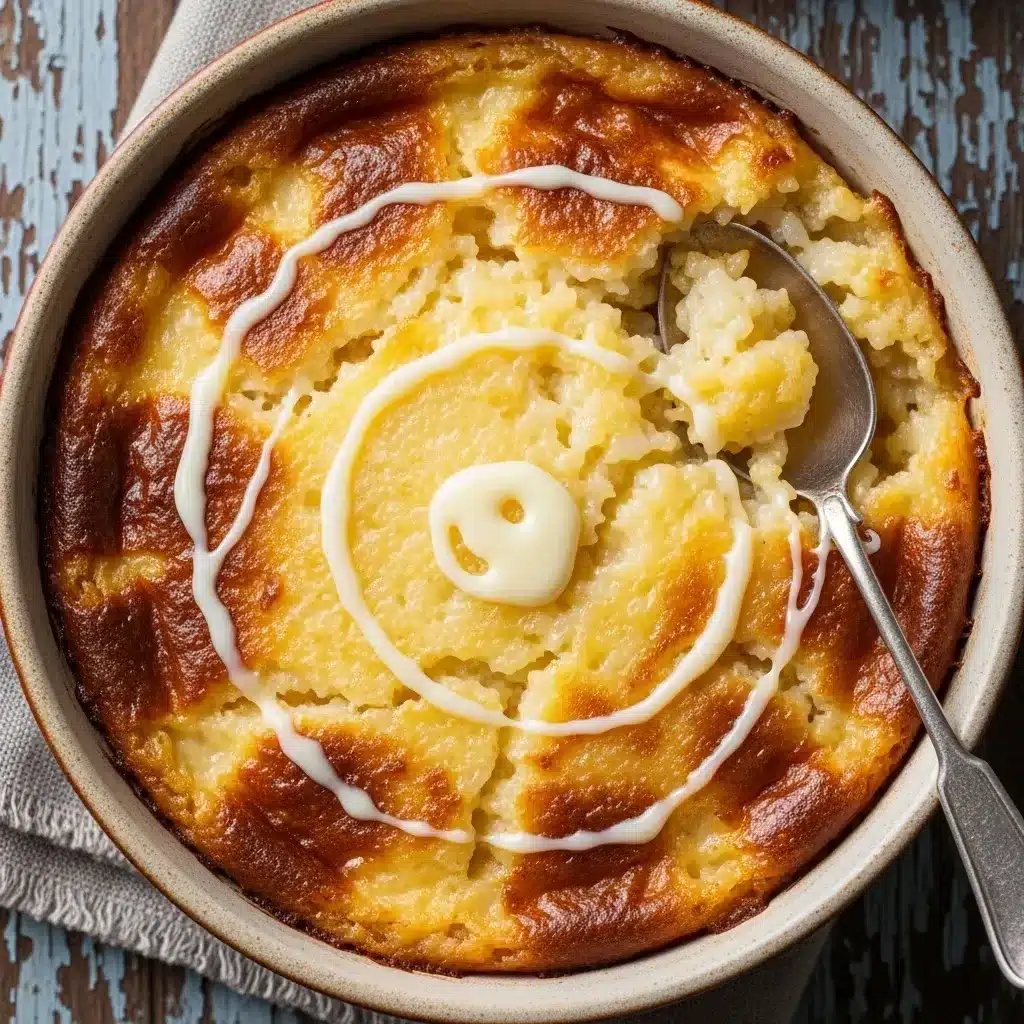 Pudim de Arroz Assado com Leite Condensado Cremoso