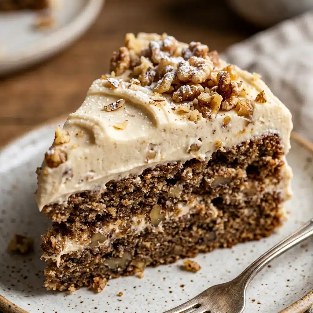 Bolo de Nozes Irresistível e Cremoso