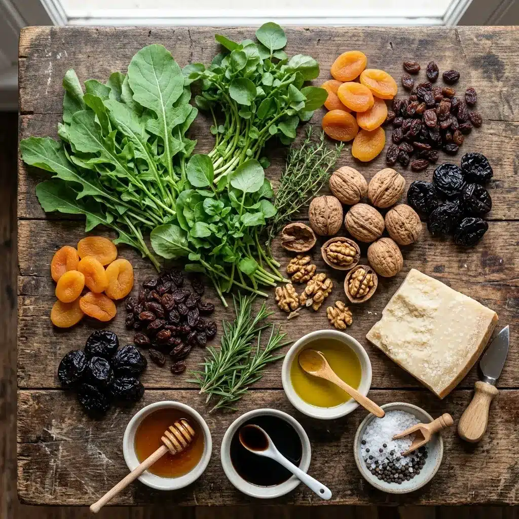 Salada Morna com Frutas Secas