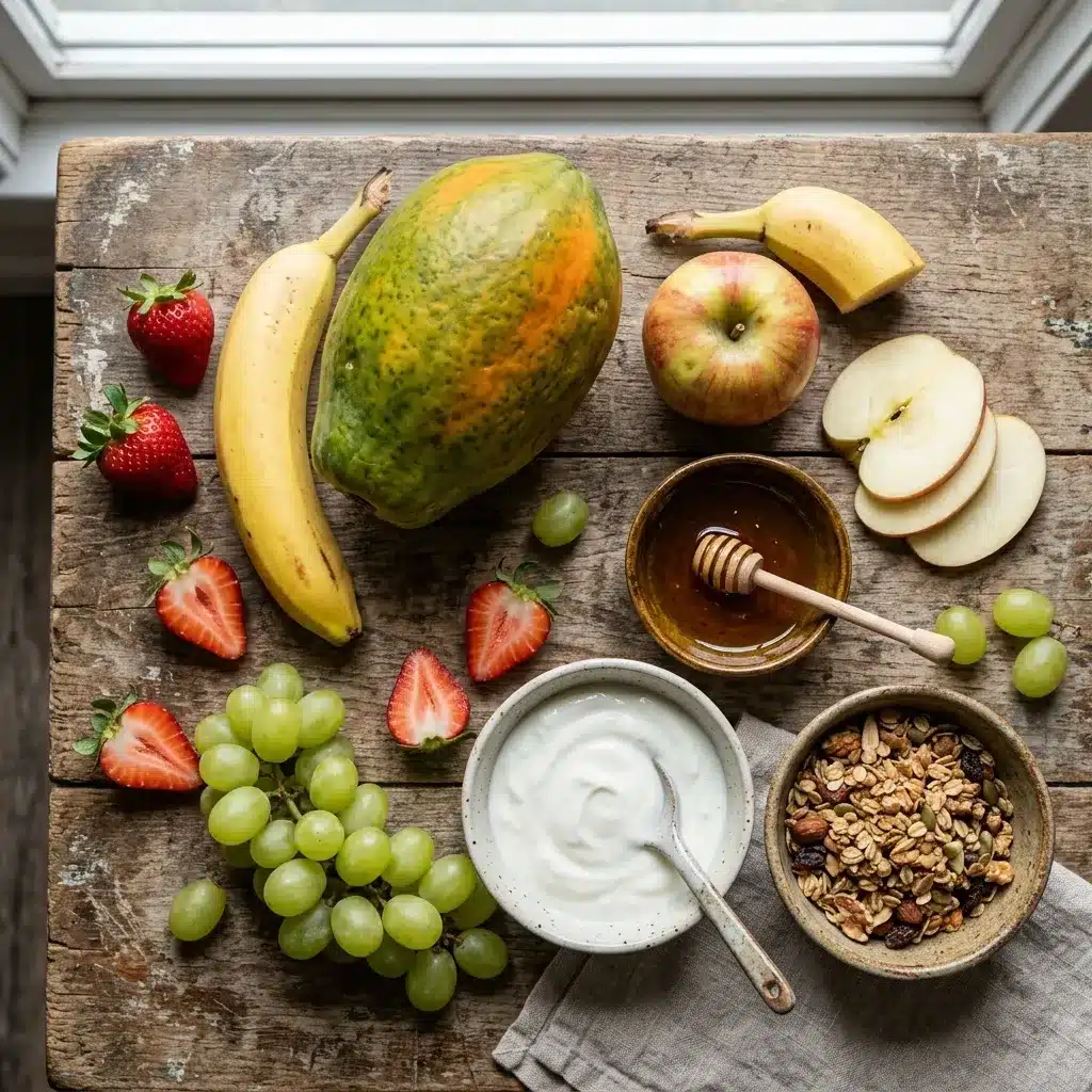 Salada de Frutas com Iogurte