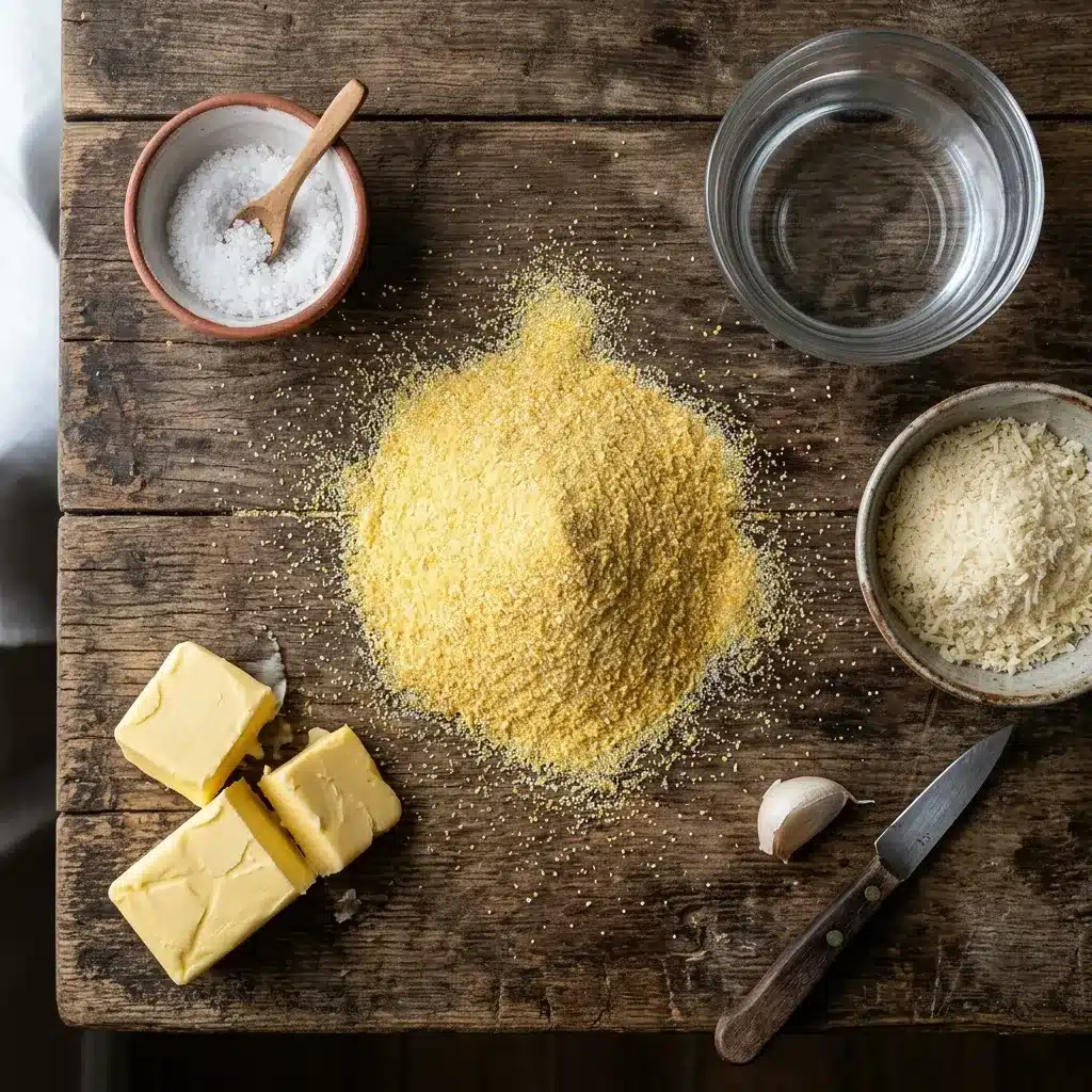 Polenta Cremosa Sem Glúten