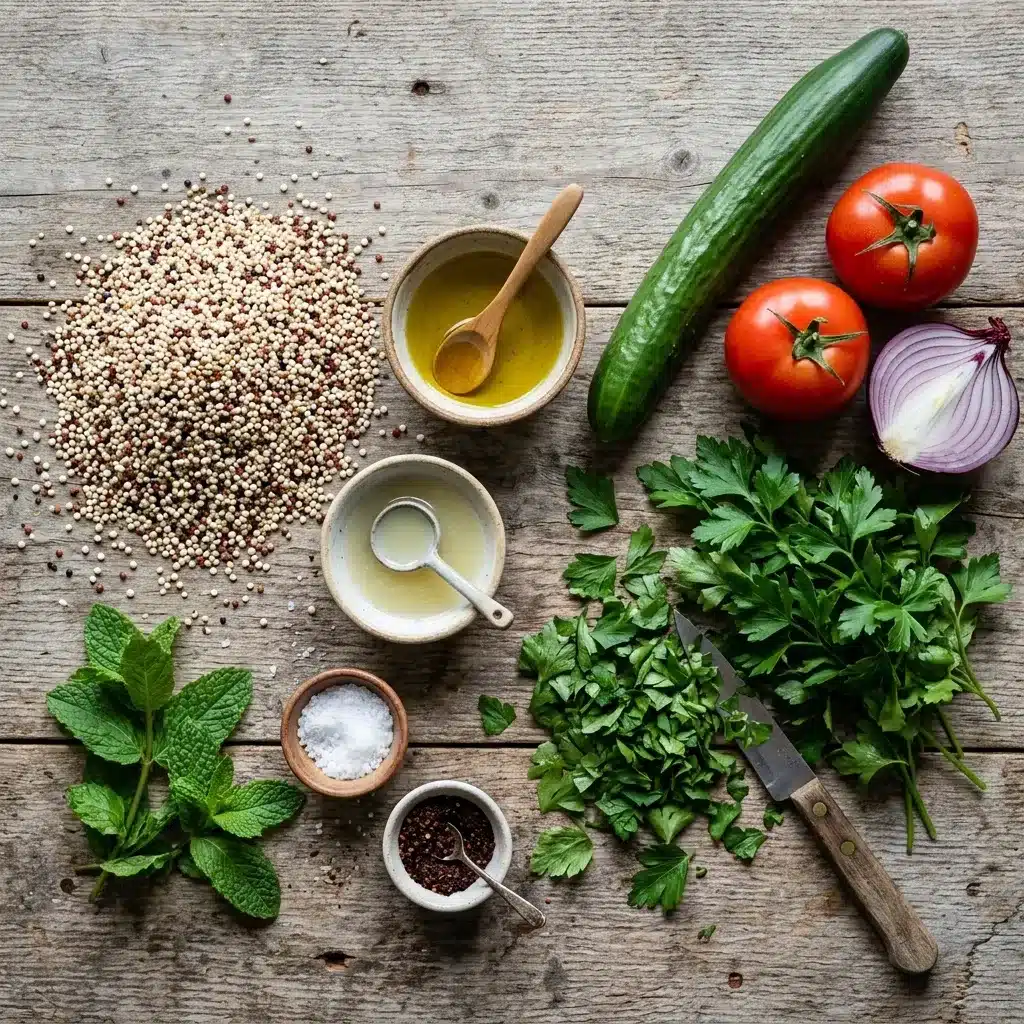 Salada Tabule de Quinoa