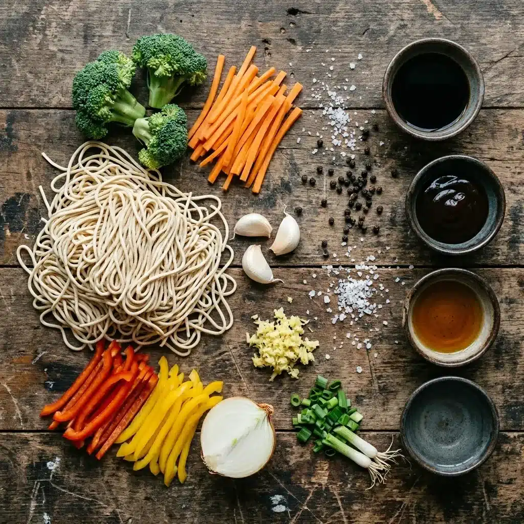 Receita yakisoba vegetariano