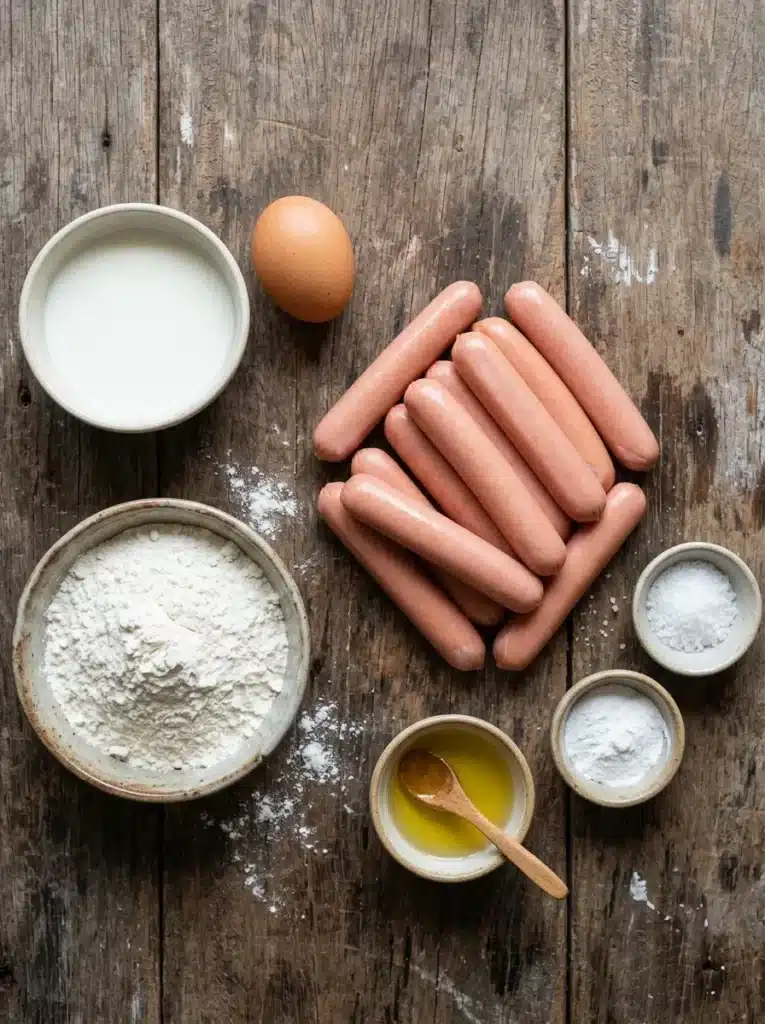 enroladinho de salsicha sem farinha de rosca
