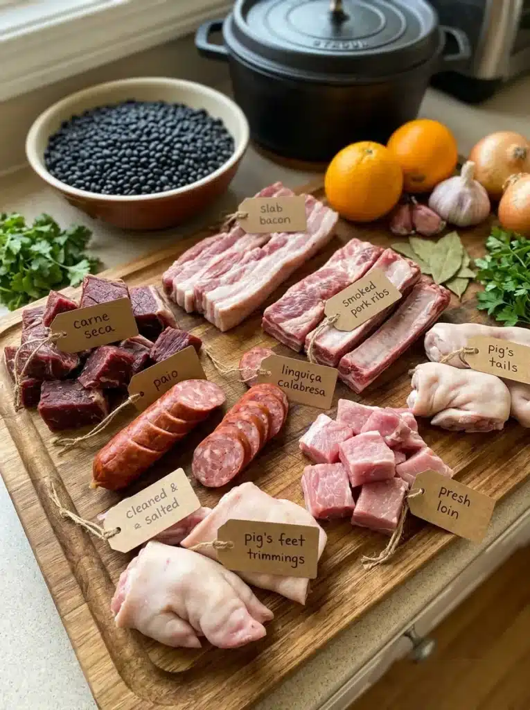 carnes para feijoada
