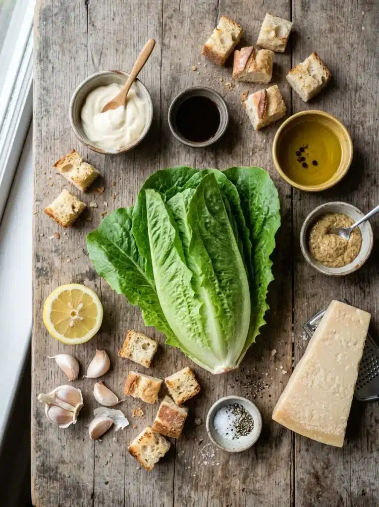 salada Caesar receita