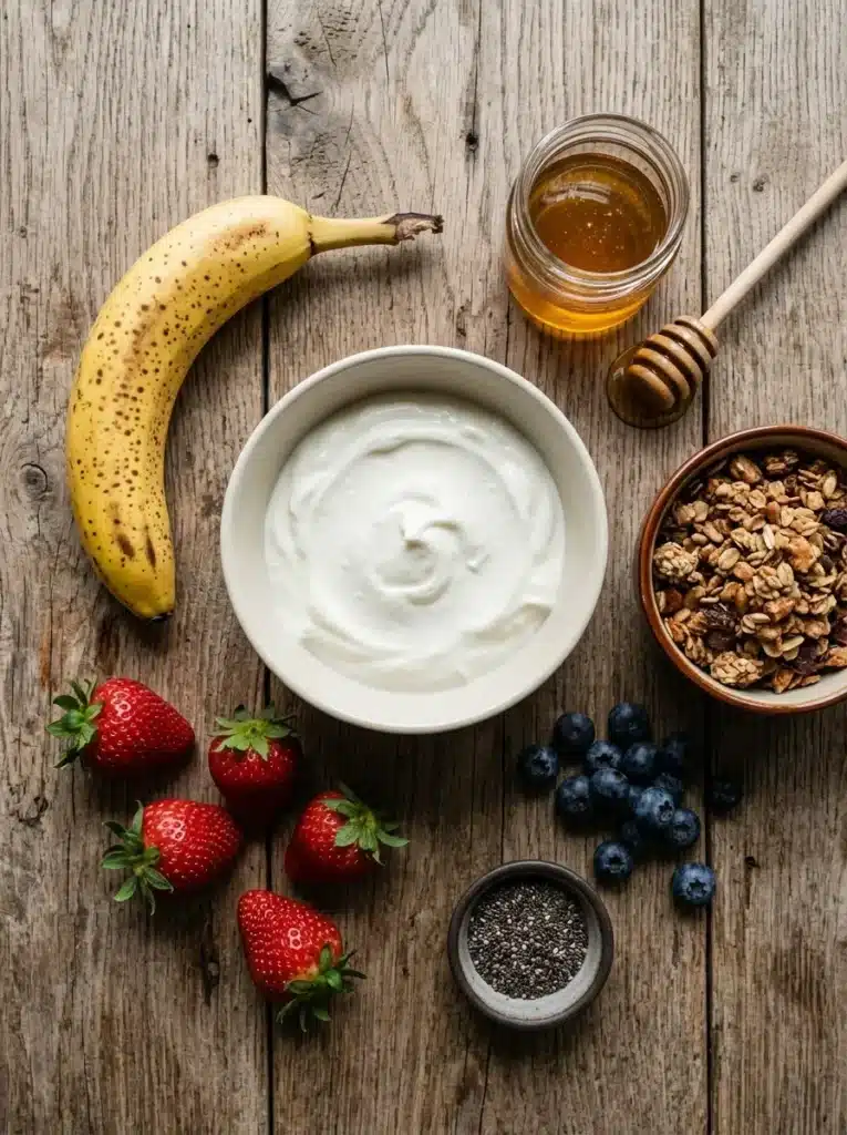 Iogurte Energético com Super Frutas