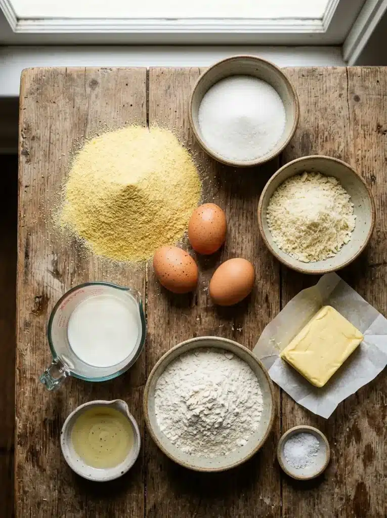 Bolo de Fubá Cremoso