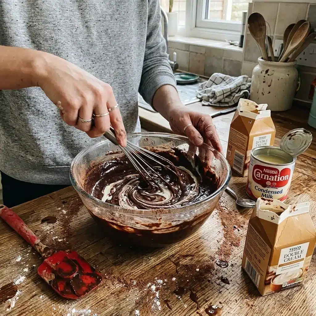 Bolo de Chocolate 3 Ingredientes Fácil