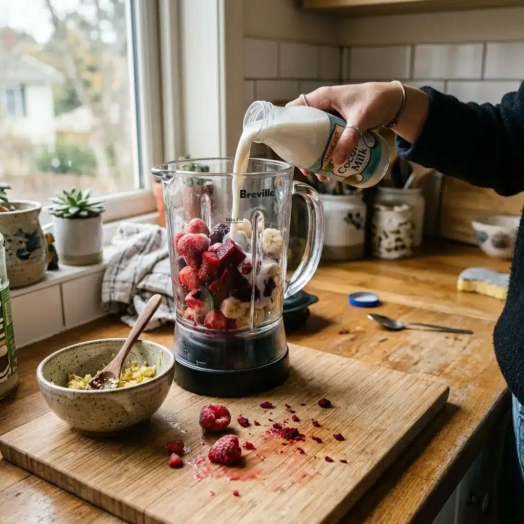 Smoothie Vermelho Antioxidante Total
