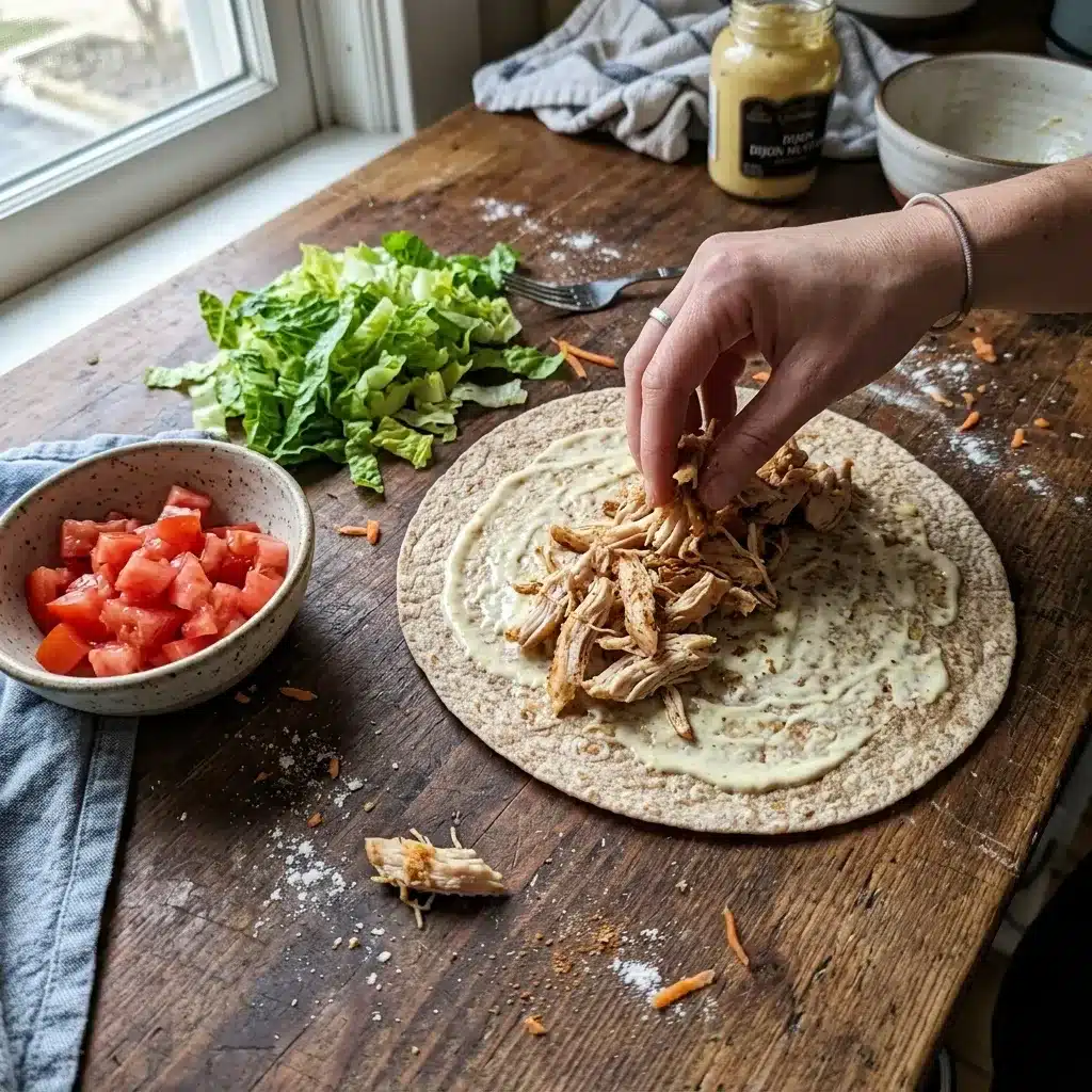 Wrap Saudável em Minutos