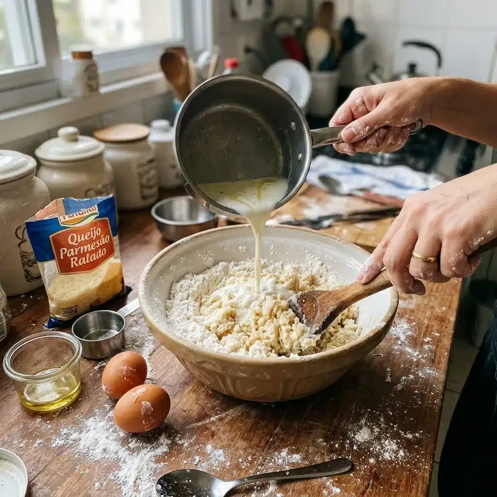 Pão de Queijo Sem Glúten Rápido e Fofinho