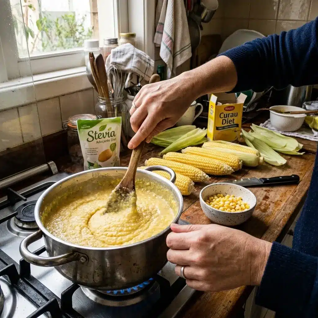 Curau Diet Sem Glúten – Receita Leve