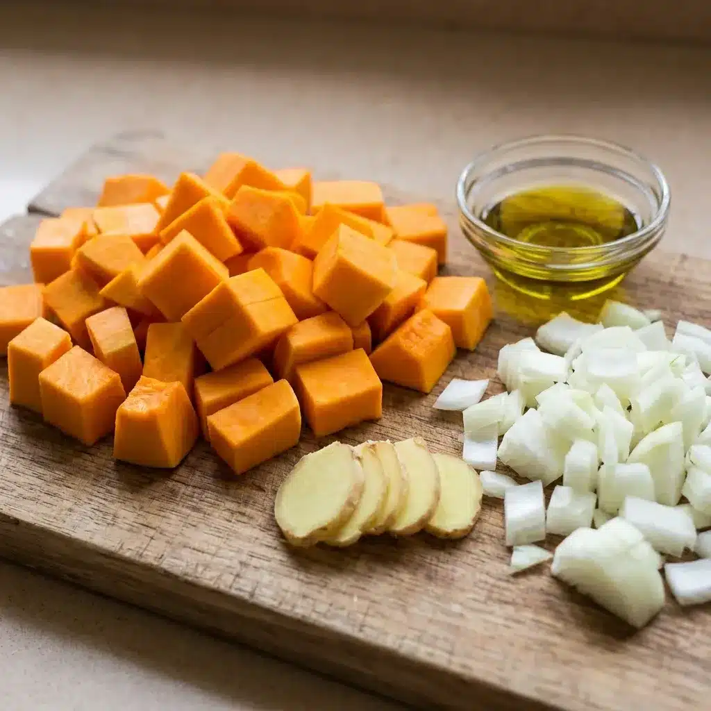 Velouté de Abóbora e Gengibre