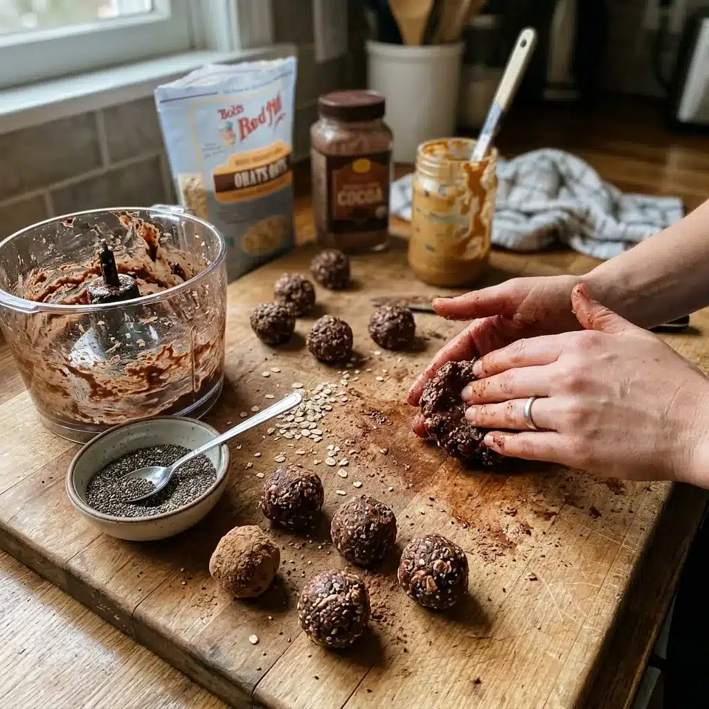 Energy Balls com Chia Sem Glúten