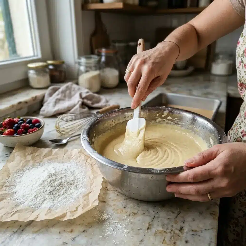 Pão de Ló com Frutas Sem Glúten