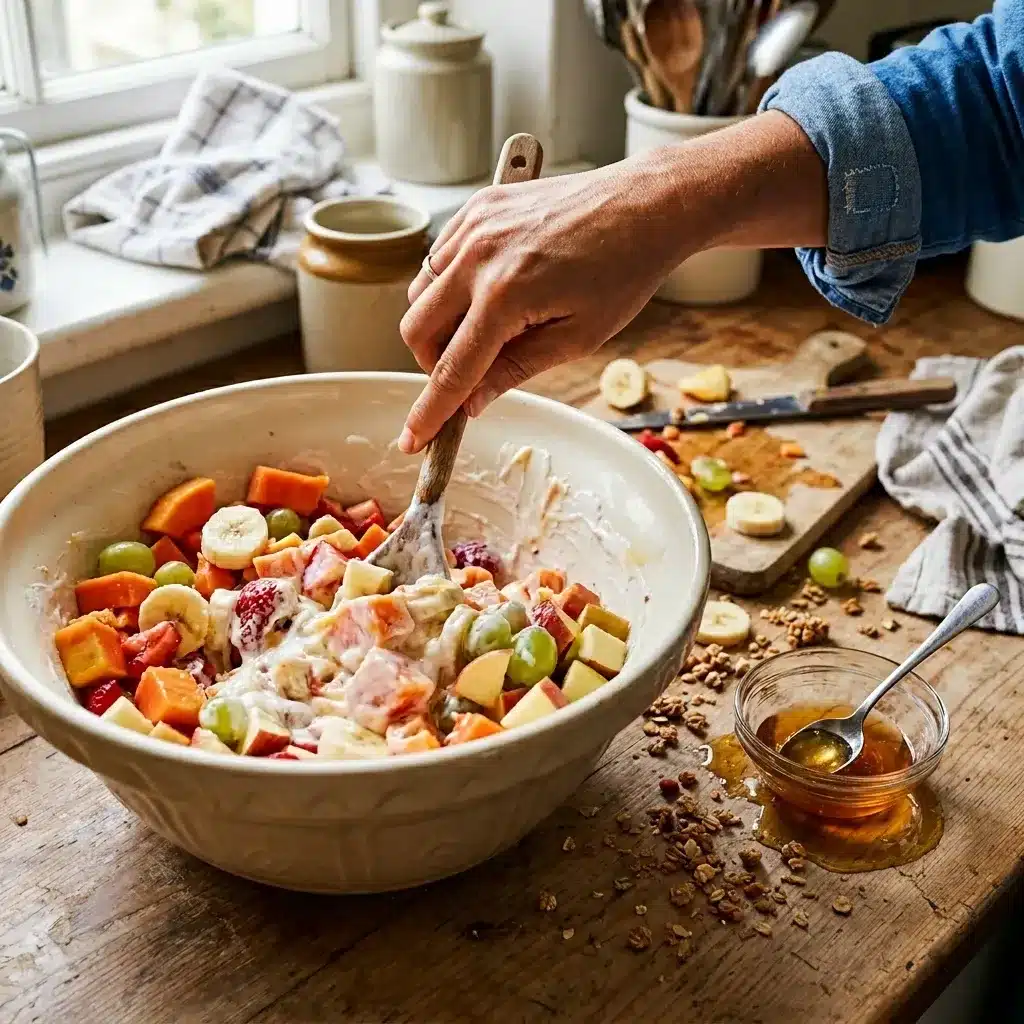 Salada de Frutas com Iogurte