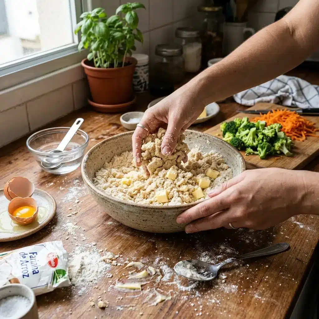 Quiche Sem Glúten e Vegetariano