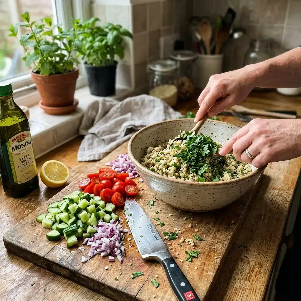 Salada Tabule de Quinoa