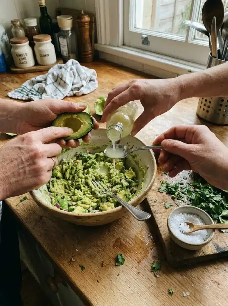 receita guacamole