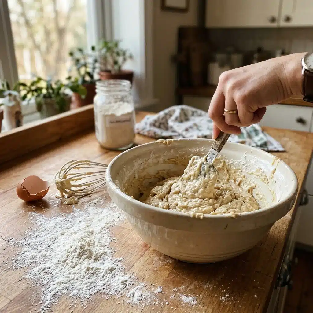Bolinho de Chuva Assado: Receita Sem Óleo