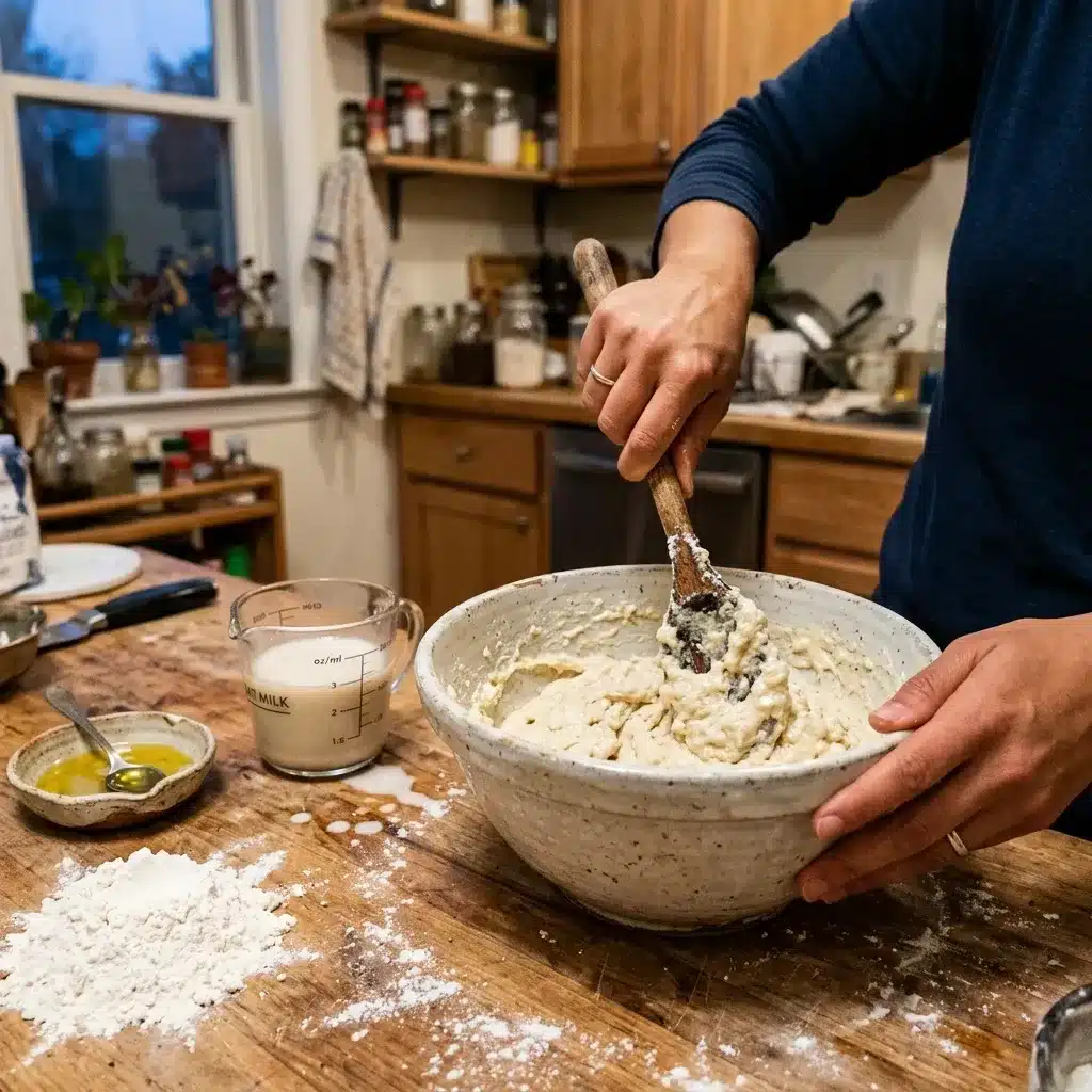 Bolinho de Chuva Vegano Assado