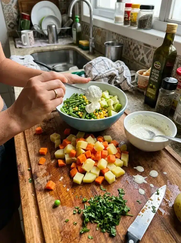 Salada Russa Fit & Fácil