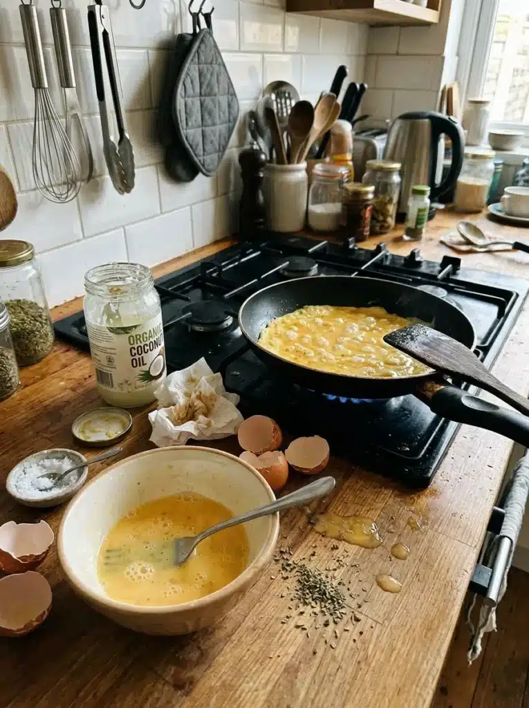 Omelete Fit em 5 Minutos