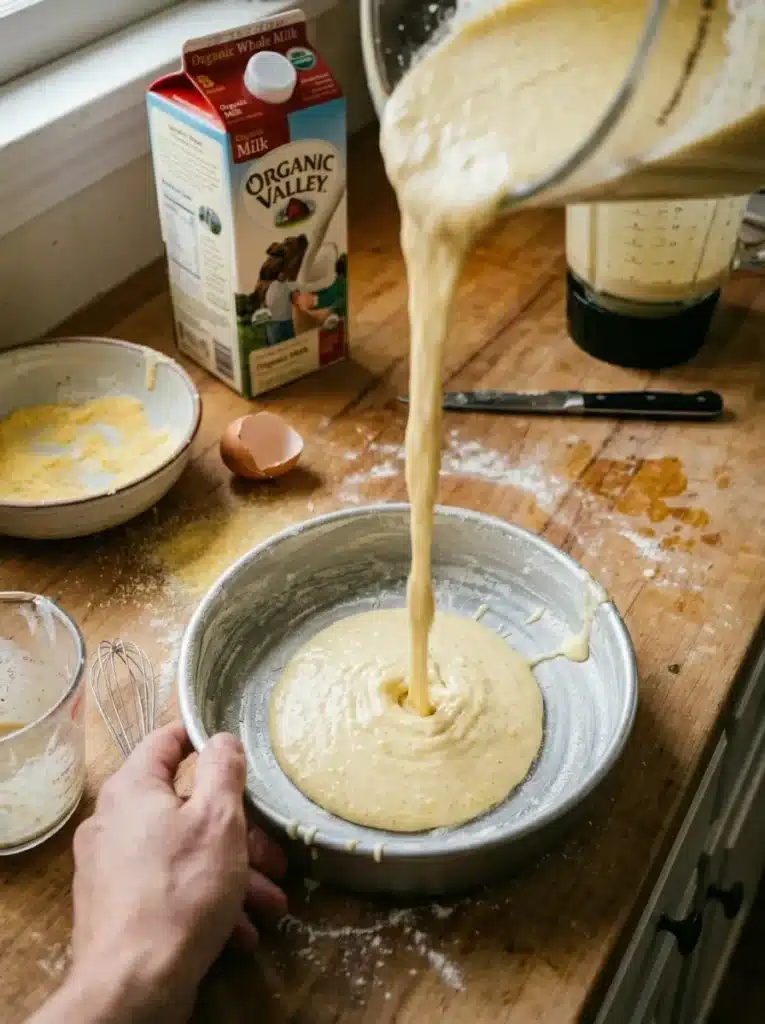 Bolo de Fubá Cremoso